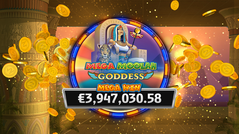 Mega Moolah Goddess awards from Microgaming a historic victory fit for ancient Egyptian gods